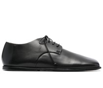 Derby-Schuhe mit eckiger Kappe