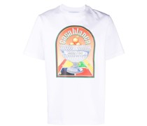 Terrain d'Orange T-Shirt aus Baumwolle