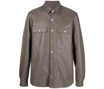 Hemdjacke aus Leder
