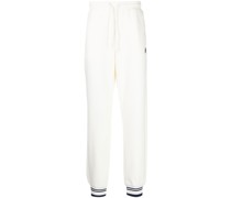 Jogginghose mit gestreiften Bündchen