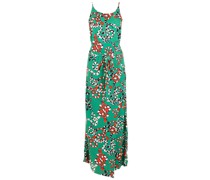 snake-print wide-leg jumpsuit