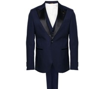 three-piece single-breasted suit