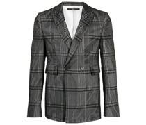 Karierter Blazer