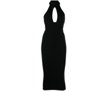 Midikleid mit offenem Rücken