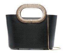 Handtasche mit Kristallen