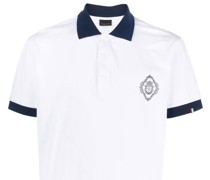 Poloshirt mit Logo-Print