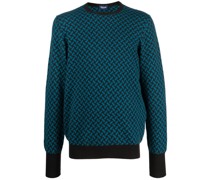 Intarsien-Pullover aus Kaschmir