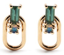 14kt Door Knocker Gelbgoldohrring