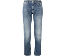 Halbhohe Slim-Fit-Jeans