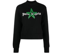 Sweatshirt mit Graffiti-Stern