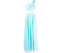One-Shoulder-Kleid mit Raffungen