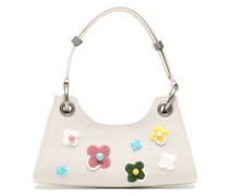 Shopper mit Blumenstickerei