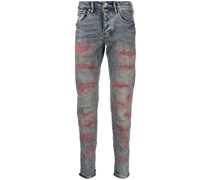 Slim-Fit-Jeans im Distressed-Look
