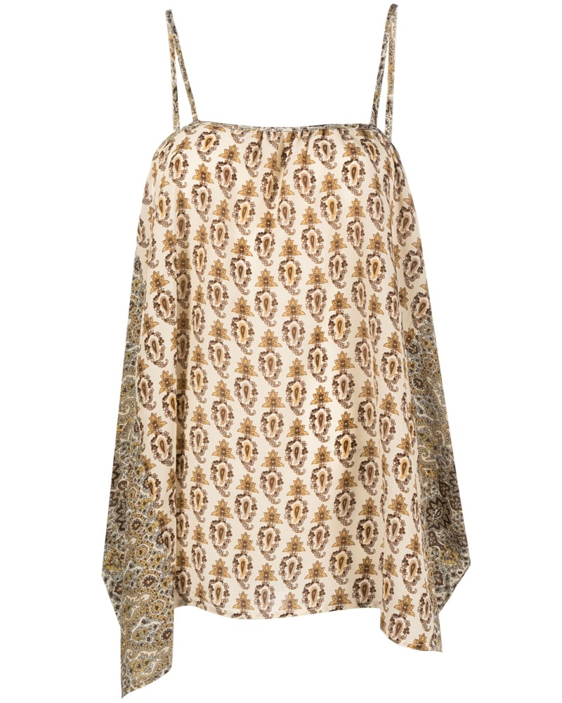 Gold Hawk Clothing Damen Top mit Paisley-Print