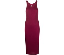 Geripptes Midikleid