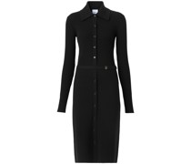 Kleid mit Logo-Schild