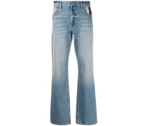 Straight-Leg-Jeans mit Cut-Outs