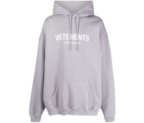 Hoodie mit Logo-Print
