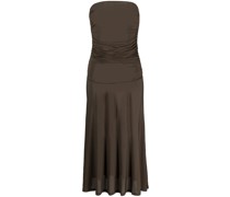 Schulterfreies Monte Midikleid