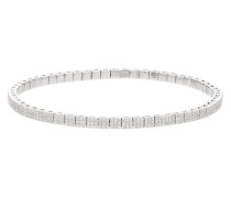 18kt Weißgoldarmband mit Diamanten