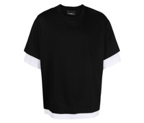 Travel T-Shirt im Layering-Look