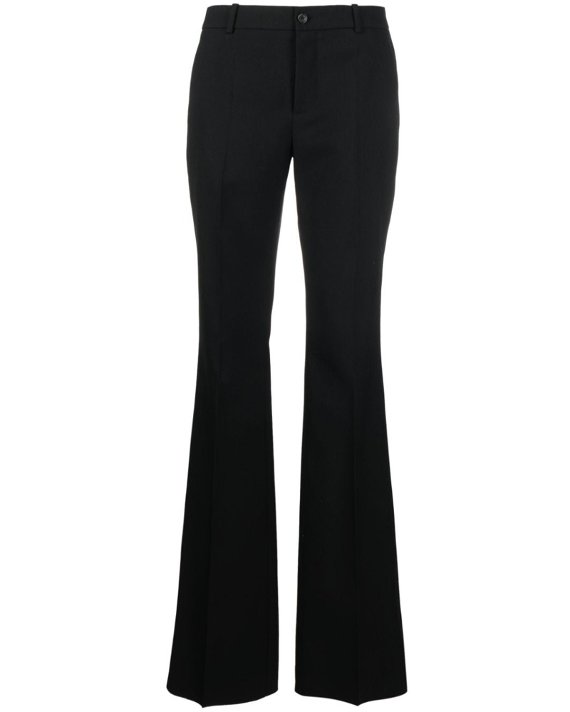 Saint Laurent Damen high-waist flared trousers