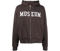 Kapuzenjacke mit Logo-Print