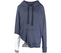 Hoodie im Distressed-Look
