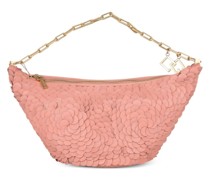 Gia Schultertasche mit Perlen