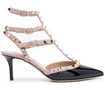 Rockstud Pumps mit spitzer Kappe