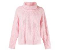 Pullover mit Zopfmuster