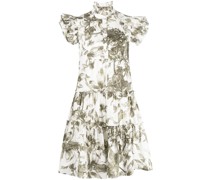 Kleid mit Blumen-Print