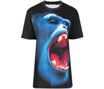 T-Shirt mit Affen-Print