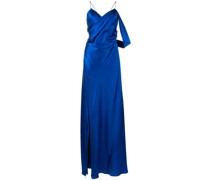 Seidenkleid mit V-Ausschnitt