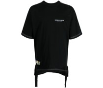 Musium Div. T-Shirt mit Slogan-Print