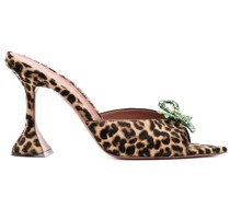 Rosie Mules mit Leo-Print 95mm