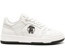 Sneakers mit Mirror Snake-Detail