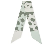 Seidenschal mit Logo-Print