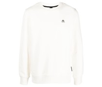 Sweatshirt mit Logo-Schild