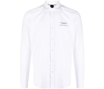 x Aston Martin Hemd mit Logo-Print