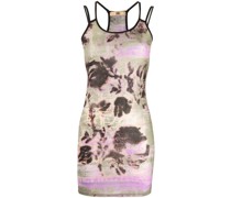 Minikleid mit abstraktem Print