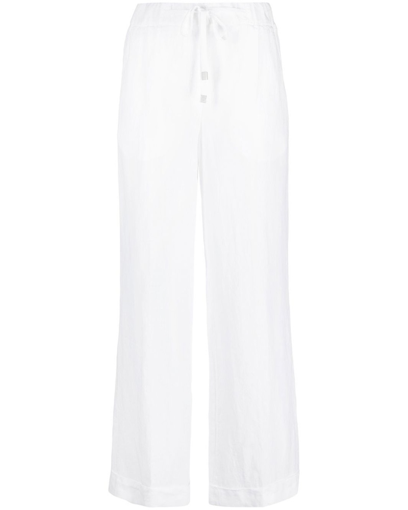 Peserico Damen Weite Hose mit Kordelzug