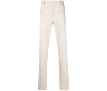 Schmale Chino aus Gabardine