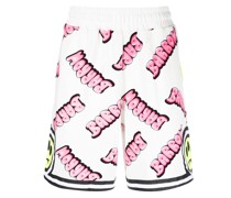 Shorts mit Logo-Print