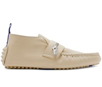 Motor High leather loafers