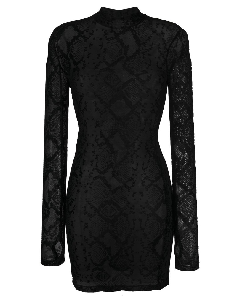 Philipp Plein Damen Sheer-Kleid