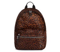 Rucksack mit Leoparden-Print