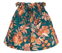 Rylan Shorts mit Delphinium-Print