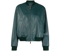 Bomberjacke aus Leder
