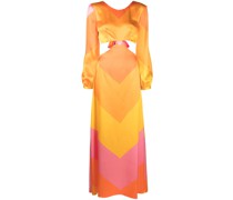 Maxikleid mit Cut-Outs